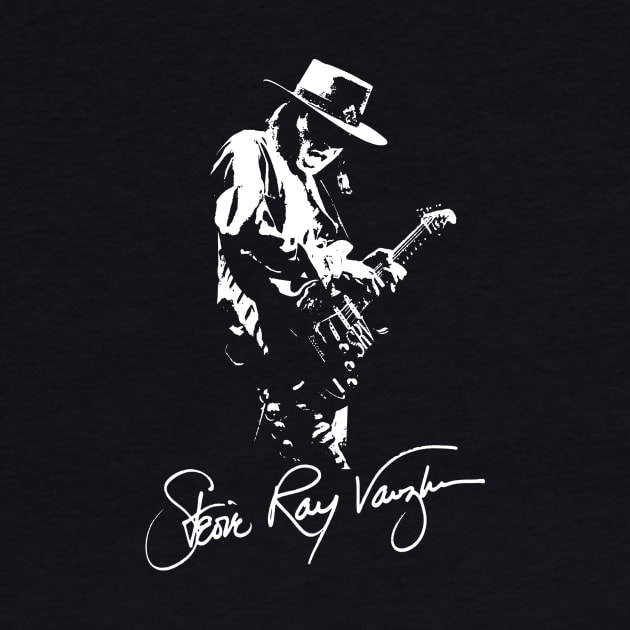 Stevie Ray Vaughan Fan Art Design by Winmanlider